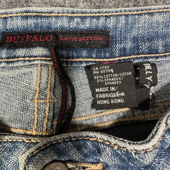 Buffalo David Bitton Jeans Womens 28 Billy-X  Bootcut Light Wash Cotton Stretch - Picture 5 of 9
